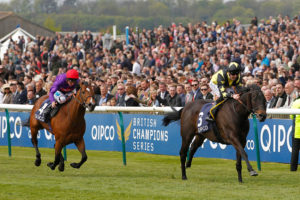 GOLDREAM winning the Group 3, Palace House Stakes, Newmarket May 2015